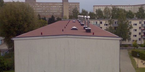ca. 724m² Dachfläche